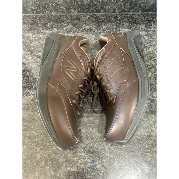 New Balance Men 928v3 Walking Shoes Sneakers Brown Size 13 EE (MW928BR3) Laces - Picture 5 of 7